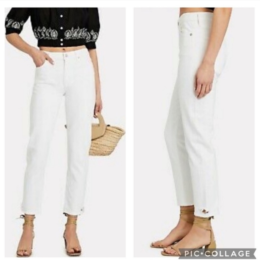 Agolde Toni Mid Rise Straight Jean